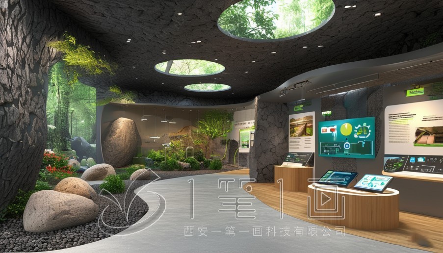 自然展廳,生態文明教育基地